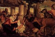 The Adoration of the Shepherds Jacopo Bassano
